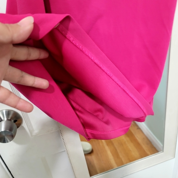 NEW ALEXIA ADMOR Sleeveless Ruffle Roma tic Sheath mini dress size sm pink - Picture 7 of 16